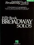 First Book Of Broadway Solos Baritone