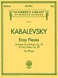 Easy Pieces: Schirmer Library of Classics Volume 2037 Piano Solo