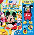 Mickey Mouse Clubhouse Take Along Tunes Book with Music Player 20 Tunes