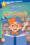 Blippi Lets Read 4 Books in 1
