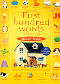 First Hundred Words In German Sticker Book