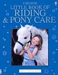 Usborne Little Book Of Riding & Pony Care