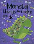 Monster Things to Make & Do With Stickers