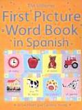 Usborne First Picture Word Book in Spanish