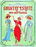 Historical Sticker Dolly Dressing Country Estate 1900 1920 Fashion