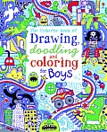 Drawing Doodling & Coloring Book Boys