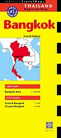 Bangkok Travel Map 6th Edition Thailand Regional