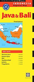 Java & Bali Travel Map 3rd Edition