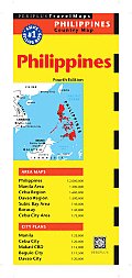 Philippines Country Map (Periplus Travel Maps)