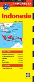 Indonesia Travel Map 5th Edition