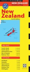 New Zealand Travel Map 4th Edition