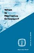 What Is Narrative Criticism?