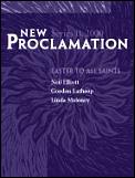New Proclamation Series B 2000 Easter Through Pentecost