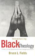 Introducing Black Theology 3 Crucial Questions for the Evangelical Church
