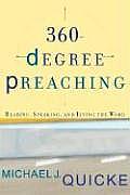 360 Degree Preaching Hearing Speaking & Living the Word