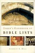 Bakers Handbook Of Bible Lists