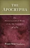 Apocrypha The Deuterocanonical Books Of