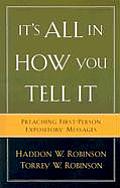 It's All in How You Tell It: Preaching First-Person Expository Messages
