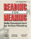 Reading For Meaning Low Intermediate