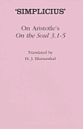 On Aristotle's on the Soul 3.1-5