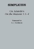 On Aristotles On the Heavens 1.1 4