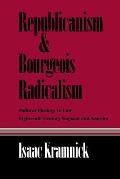 Republicanism and Bourgeois Radicalism