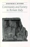 Community & Society In Roman Italy