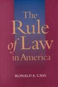 rule of law in America