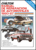 Chiltons Spanish Language Auto Repair Manual 1980 87