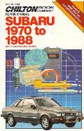 Subaru Repair Manual 1970 1988 All Models
