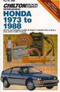 Honda Repair Manual 1973 1988