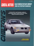 General Motors Calais Grand Am Skylark Somerset 1985 92