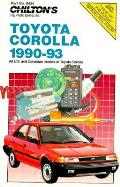 Toyota Corolla 1990-93 (Chilton's Repair & Tune-Up Guides)