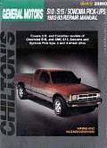 General Motors S10 S15 Sonoma 1982 1993