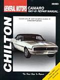 Chiltons Gm Camaro 1967 81 Repair Manual