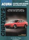 Acura Coupes & Sedans Repair Manual 1994 2000