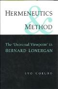 Hermeneutics & Method The Universal Viewpoint in Bernard Lonergan