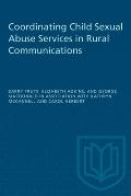 Coordinating Child Sexual Abuse Services