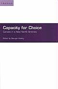 Capacity for Choice: Canada in a New North America