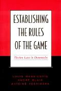 Establishing the Rules of the Game: Election Laws in Democracies