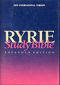 Bible Niv Ryrie Study Expanded Edition Red Letter