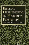 Biblical Hermeneutics In Historical Pers