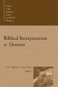 Biblical Interpretation at Qumran