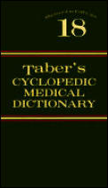 Tabers Cyclopedic Medical Dictionary 18th Edition Inde