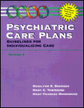 Psychiatric Care Plans Guidelines For