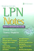 Lpn Notes Nurses Clinical Pocket Guide