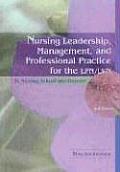 Nursing Leadership Management & Profess