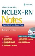 NCLEX RN Notes Core Review & Exam Prep With Mini CDROM