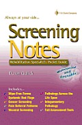 Screening Notes Rehabilitation Specialists Pocket Guide Waterproof