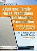 Adult & Family Nurse Practitioner Certification Exam